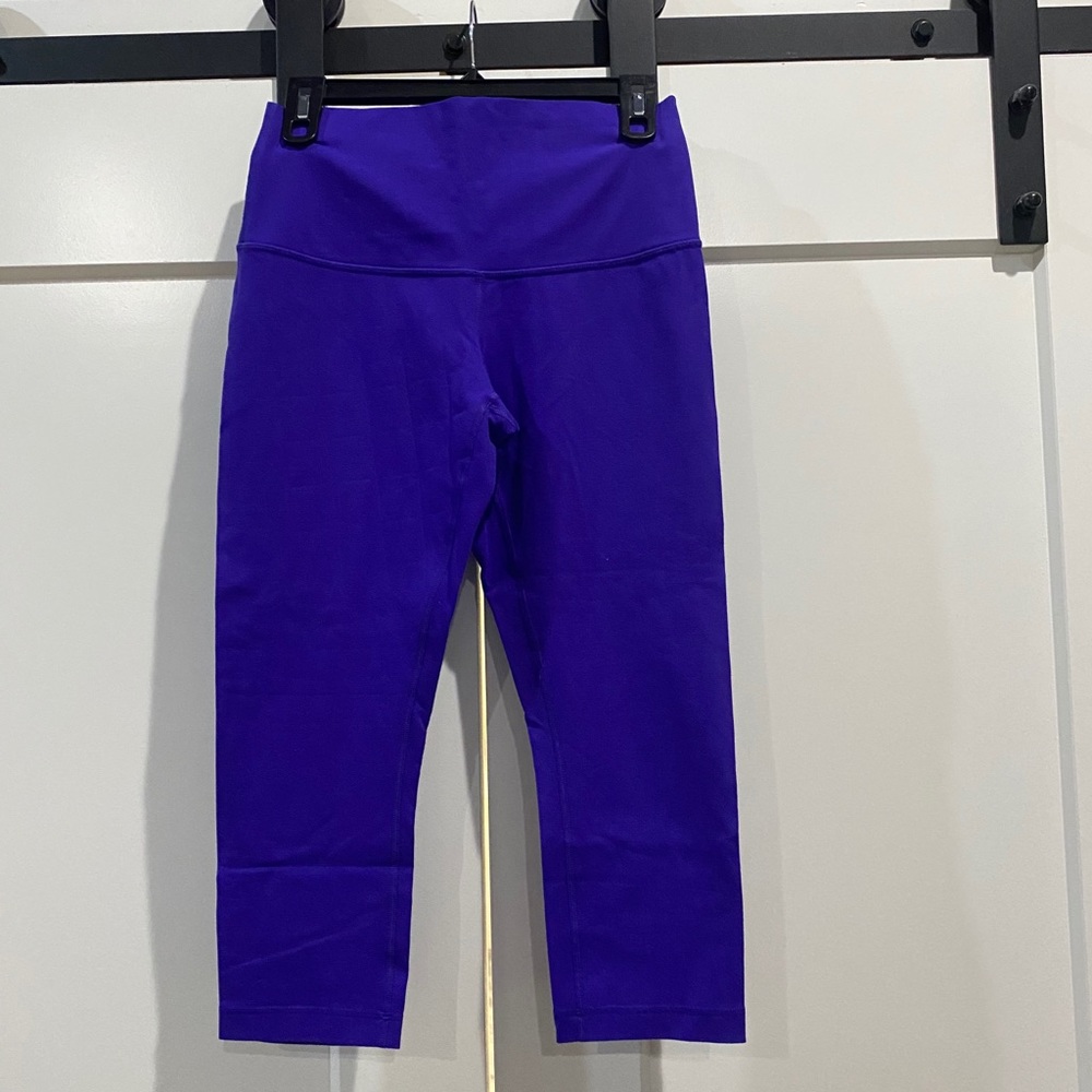 Lululemon purple crop